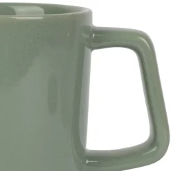 Tisanière avec filtre en grès sauge 40cl - cannelé
