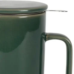 Tisanière en grès émeraude avec filtre 35cl - Nordika