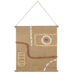 Toile tufté en coton naturel 60xh70cm - Soul Craft