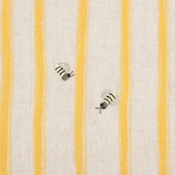 Torchon abeille en coton jaune 50x70cm - Beezz