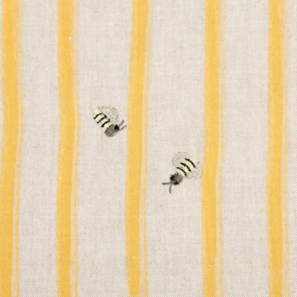Torchon abeille en coton jaune 50x70cm - Beezz