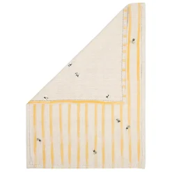 Torchon abeille en coton jaune 50x70cm - Beezz