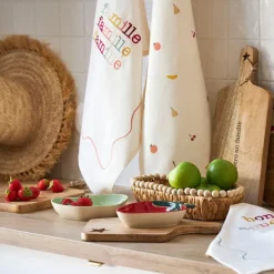Torchon en coton multicolore 50x70cm - Les Fruits