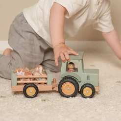 Tracteur avec remorque en bois - Little Farm