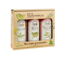 Trio huiles coup de coeur noix, noisette & sésame 250ml x3