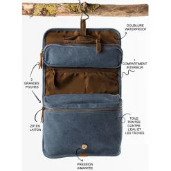 Trousse de toilette bleu marine - Trappeur
