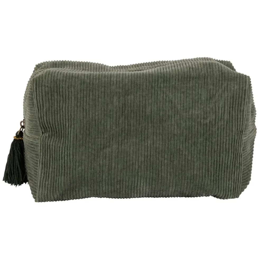 Trousse en coton et polyester kaki - Manarola
