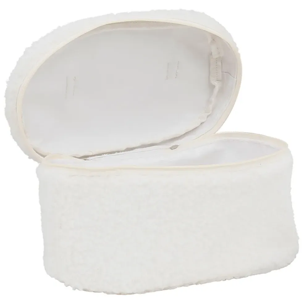 Trousse en sherpa blanc - Songes
