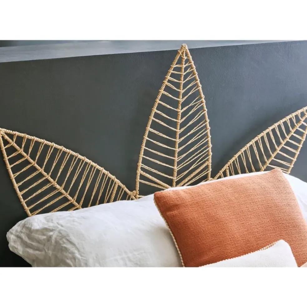 Tête de lit rétractable en corde naturel 175x90cm
