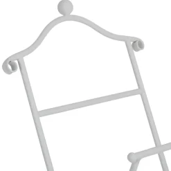 Valet pliant en fer blanc h98cm - charmet