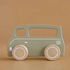 Van en bois olive