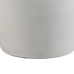 Vase avec anses en grès blanc h28cm - Mijas