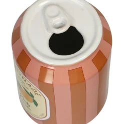 Vase canette citron faïence fine d7xh11.3cm