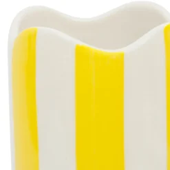 Vase cylindrique en grès écru h23.5cm - Patchuca