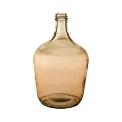 Vase dame jeanne comete nude d18xh30cm verre recyclé