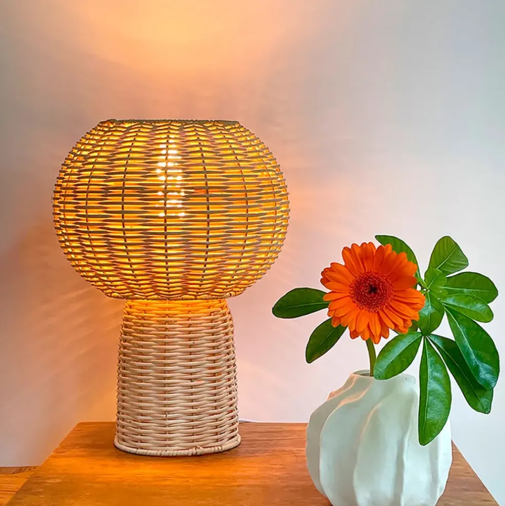 Vase en céramique blanc h10cm
