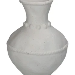 Vase en dolomite blanc h20.7cm