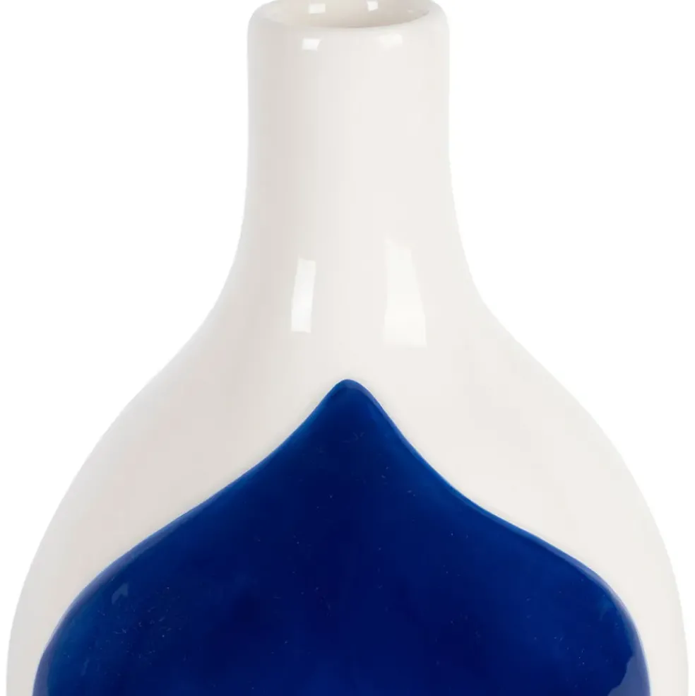 Vase en dolomite écru h22cm - Greeka