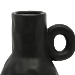 Vase en dolomite noir h20.5cm - Arty folk