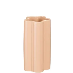 Vase en dolomite rose h18cm - Lindon