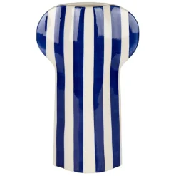 Vase en grès indigo h31.5cm - Artist