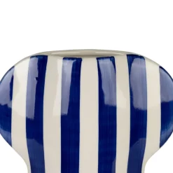 Vase en grès indigo h31.5cm - Artist