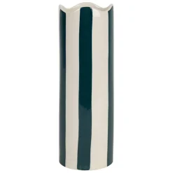 Vase en grès émeraude h23.5cm - Artist