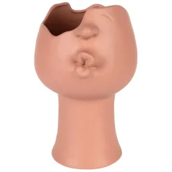 Vase en grès terracotta h29cm - Face