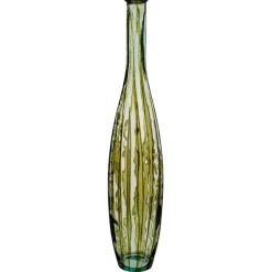 Vase en verre recycle vert h100cm - Palermo