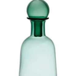 Vase en verre vert d14xh40cm - Pop'S