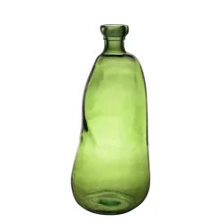 Vase en verre vert h73cm - Simplicity