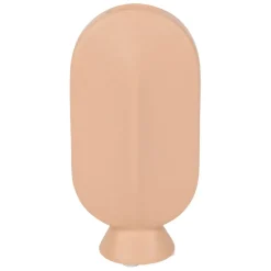 Vase face peche en grès