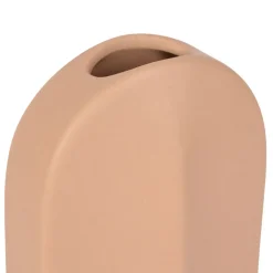 Vase face peche en grès