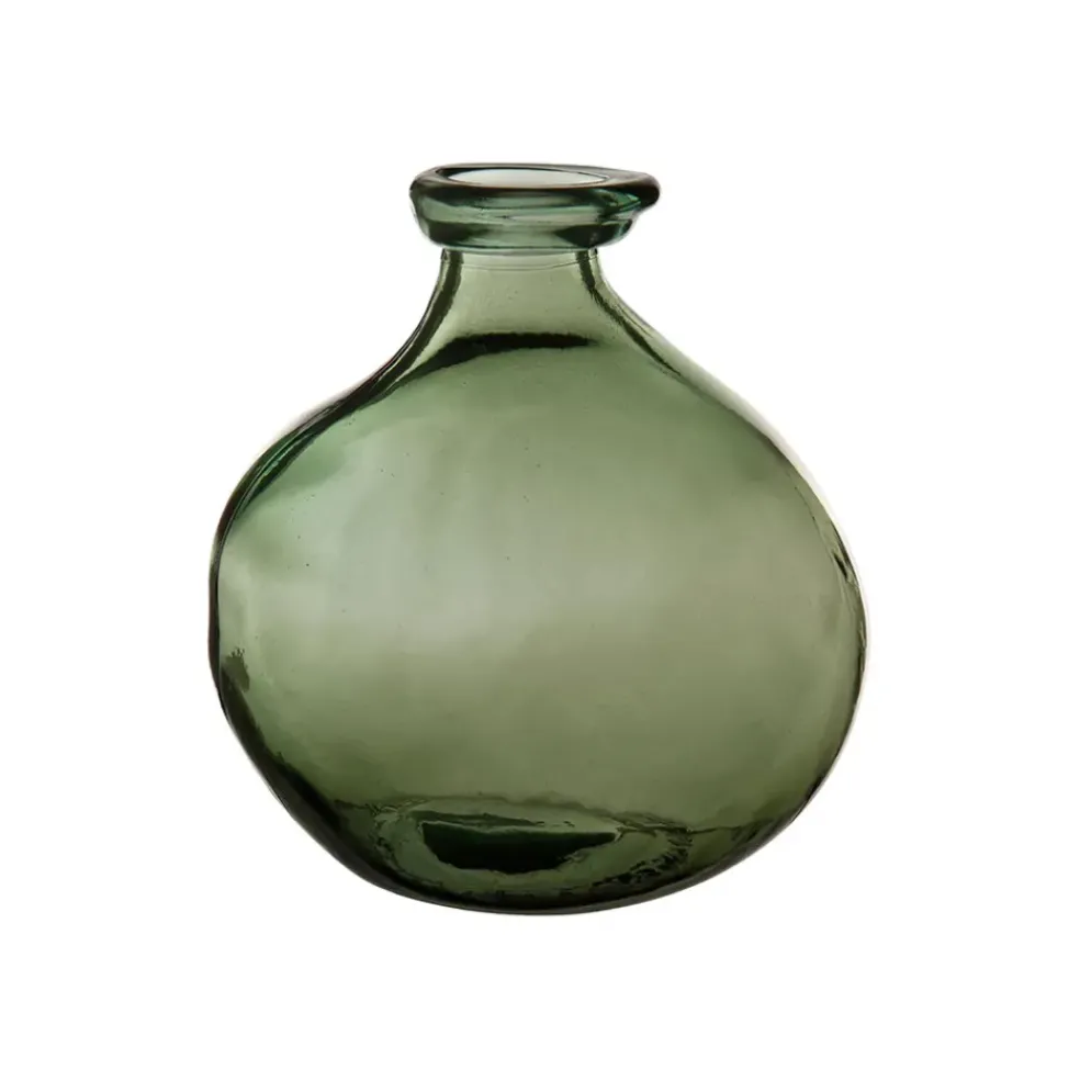 Vase gali sauge d16xh18cm verre recyclé