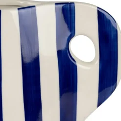 Vase pichet en grès indigo h24cm - Artist