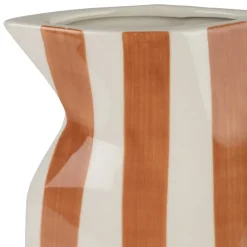 Vase pichet en grès terracotta h24cm - Artist