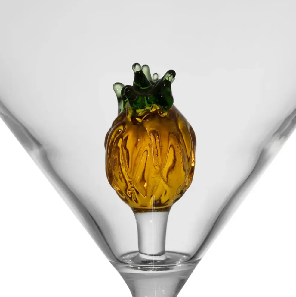 Verre à cocktail ananas 25cl - Colorea
