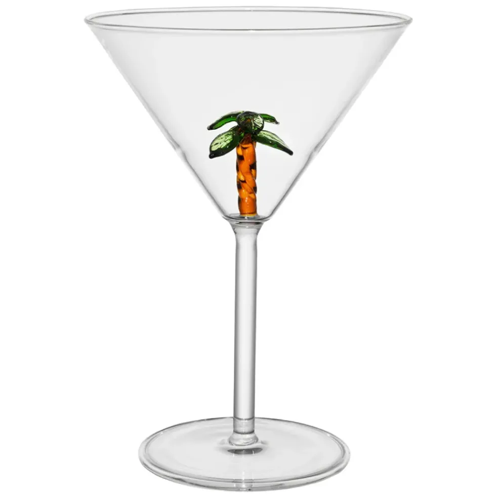 Verre à cocktail palmier 25cl - Colorea