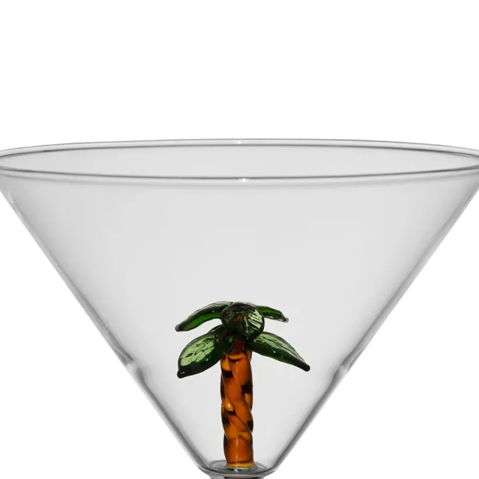 Verre à cocktail palmier 25cl - Colorea