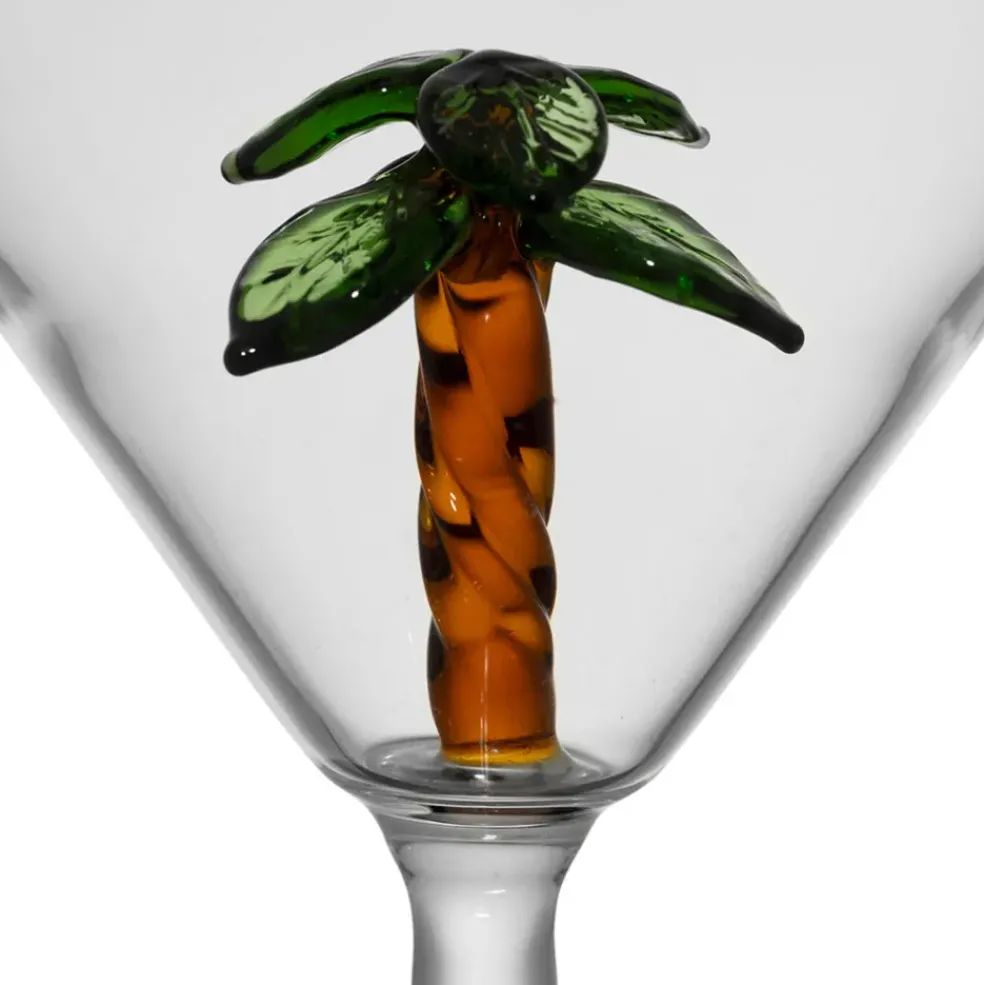 Verre à cocktail palmier 25cl - Colorea