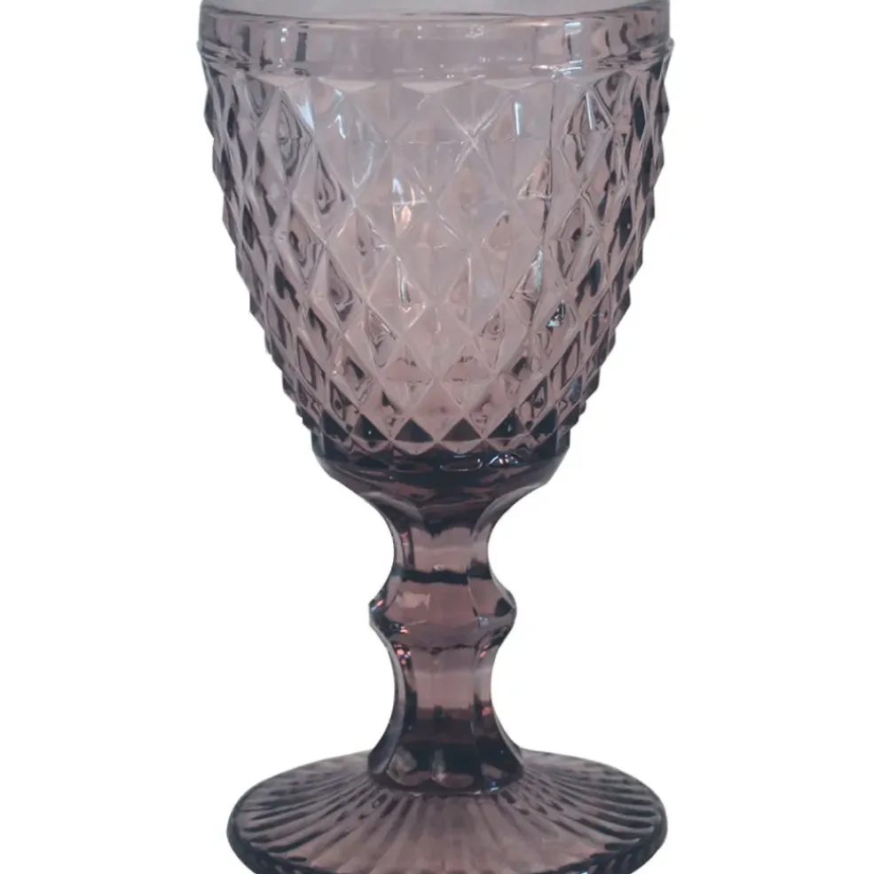 Verre à pied 20cl poudre - Diamond