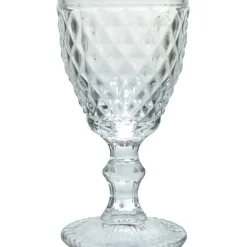 Verre à pied 20cl transparent - Diamond