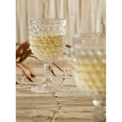 Verre à pied perloa 30cl-d8xh16.5cm verre
