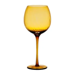 Verre à pied pour vin en verre ambre 60cl - Champart