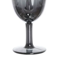 Verre à pied visage noir