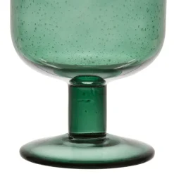 Verre a pied en verre emeraude 40cl - Pernille