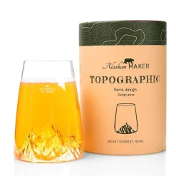 Verre design Everest - Topographic