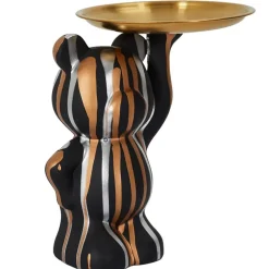 Vide poche déco noir et doré