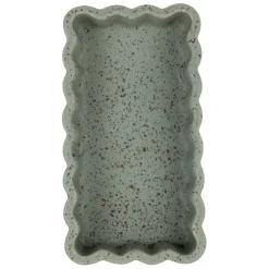 Vide poche en grès sauge moucheté 18x10cm - Aurore