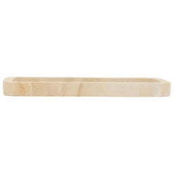 Vide poche en marbre beige 28x15cm - Eskela